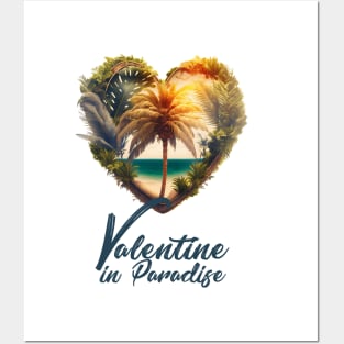 Tropical Valentine No.2: Valentine's Day in Paradise Posters and Art